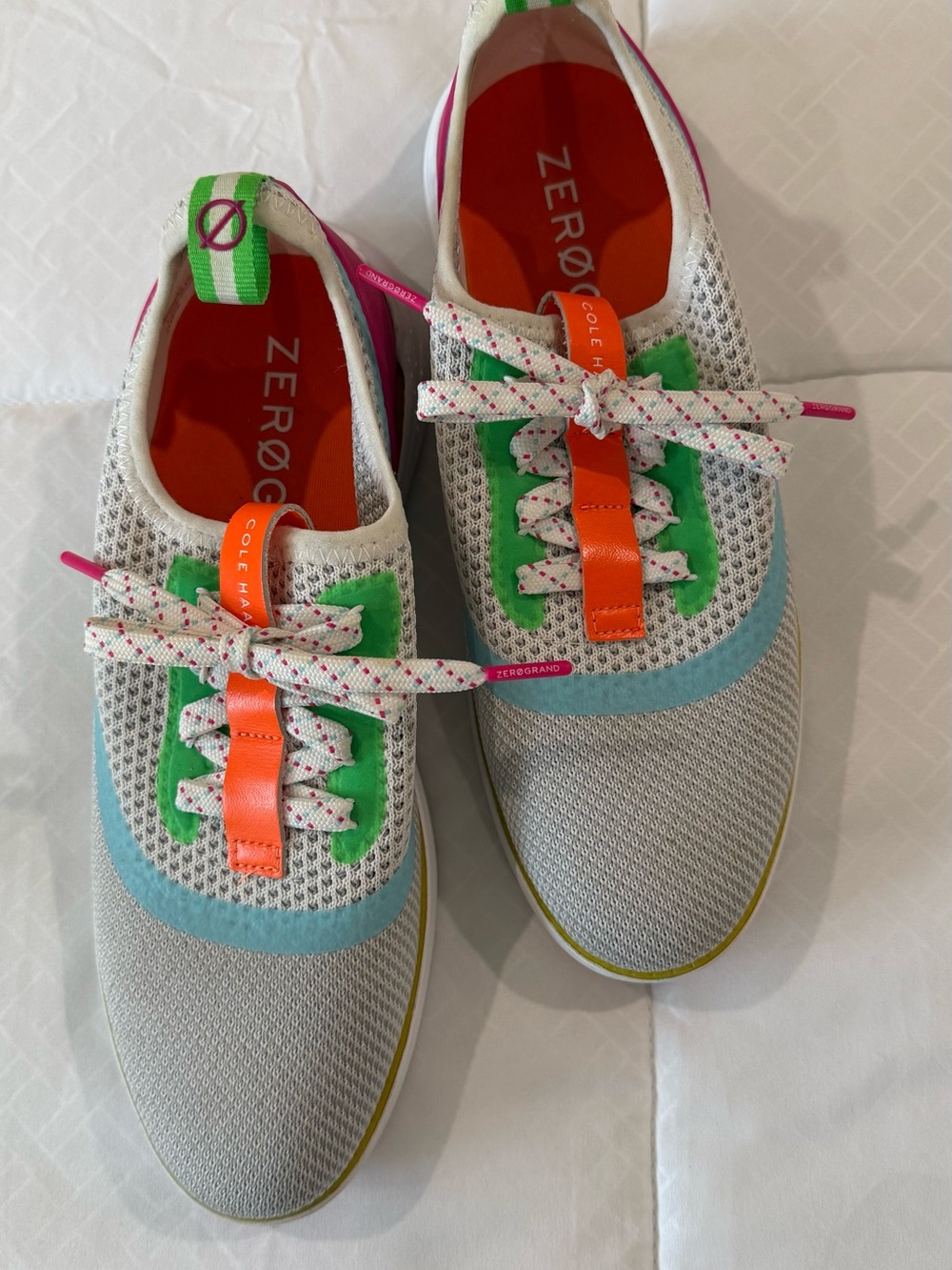 Cole Haan Lightweight Mesh Sneakers Tennis Golf Athletic Size 8 Ladies